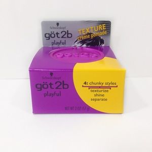NEW Got 2B Playful Pomade Texture Creme 2 Ounce
